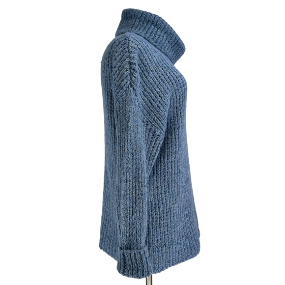 STITCHDROP Speckled Yarn Cowl Neck Sweater M - Picture 5 of 11